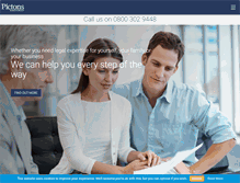 Tablet Screenshot of pictons.com